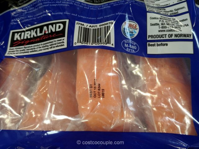 Kirkland Signature Farmed Atlantic Salmon Costco 