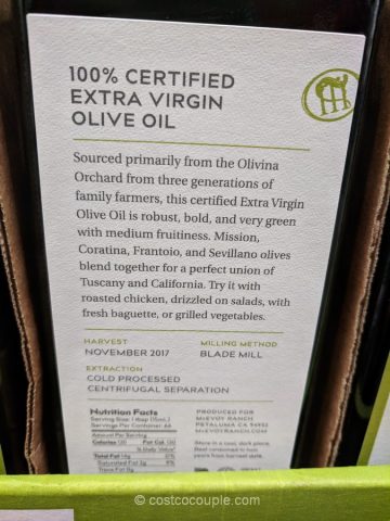 McEvoy Ranch Extra Virgin Olive Oil Costco 