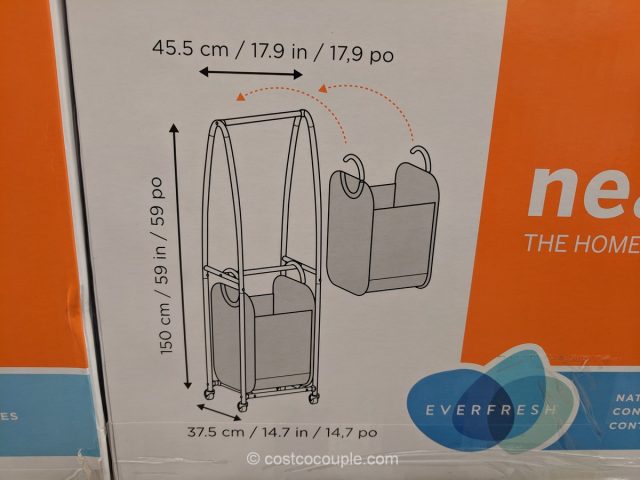 NeatFreak Vertical Laundry Sorter Costco 