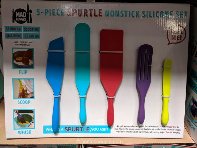5-Piece Spurtle Nonstick Silicone Set Costco 
