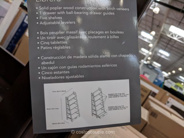72-Inch Ladder Bookcase Costco 