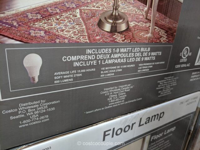 Bridgeport Designs Crystal Floor Lamp Costco 