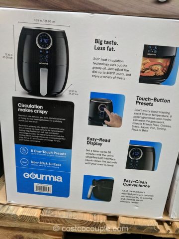 Gourmia Digital Air Fryer Costco 