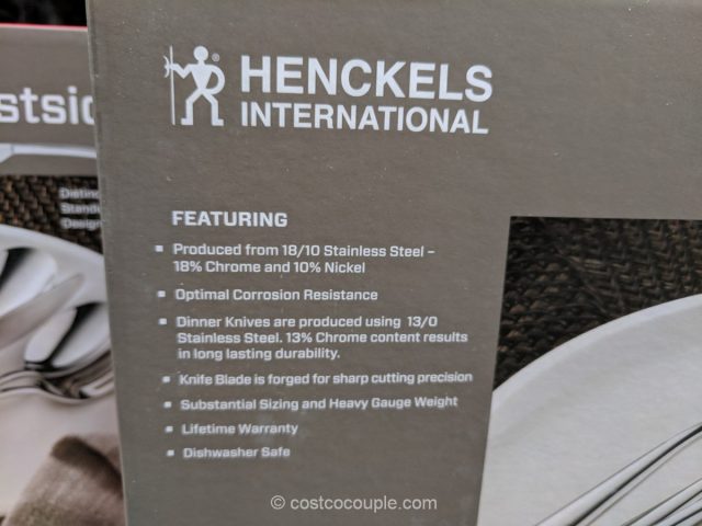Henckels International Westside Flatware Set Costco