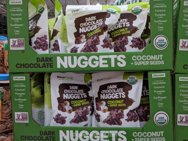 Inno Foods Organic Dark Chocolate Nuggets Costco 