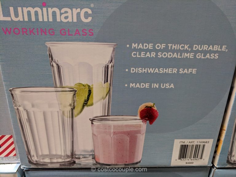 Luminarc Working Glass Set