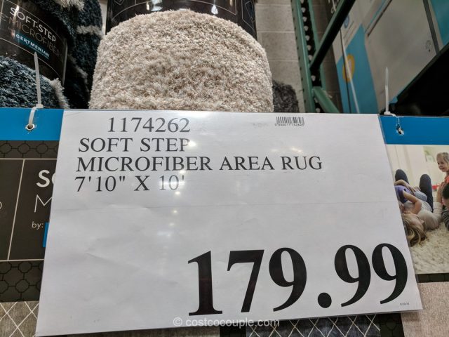 Soft Step Microfiber Area Rug Costco 
