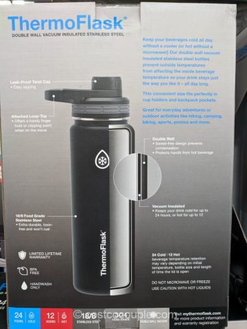 ThermoFlask Stainless Steel Water Bottle Costco 
