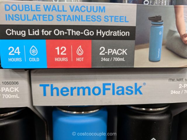 ThermoFlask Stainless Steel Water Bottle Costco 