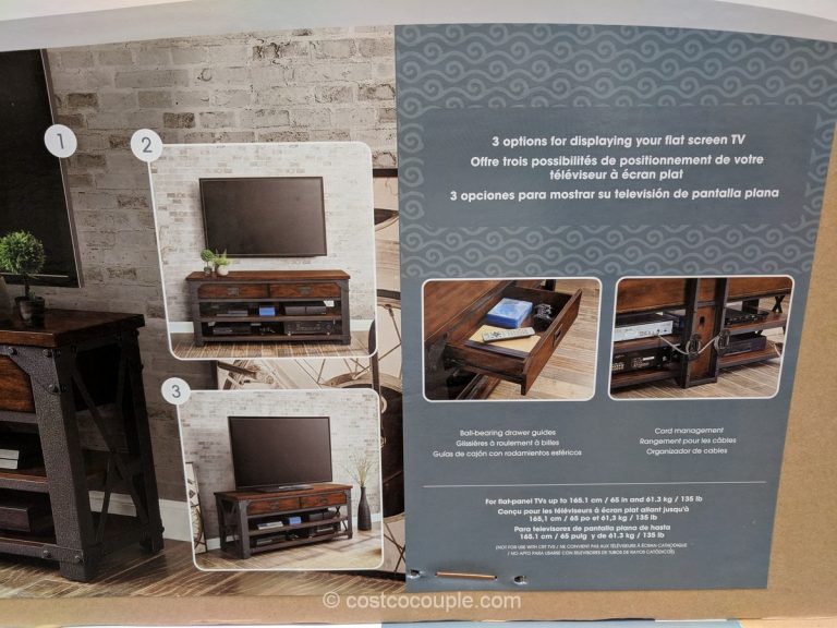 Bayside Furnishings 3in1 TV Stand