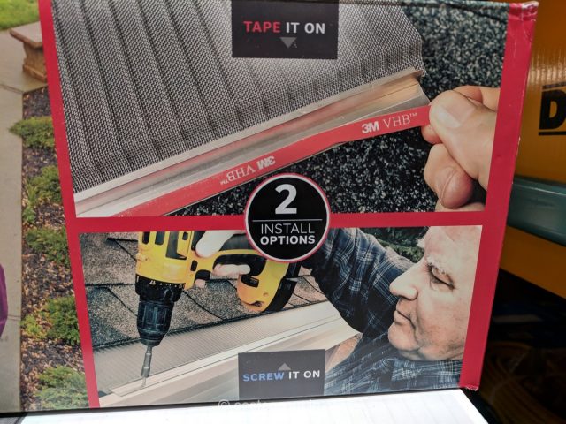 EasyOn Stainless Steel Gutter Guard Stainless Steel Gutter Guards Costco