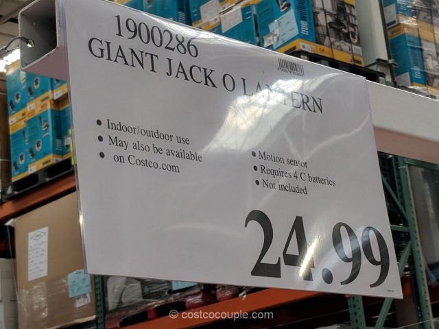 Giant Jack O Lantern Costco 