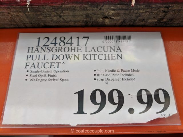Hansgrohe Lacuna Pull-Down Kitchen Faucet Costco 