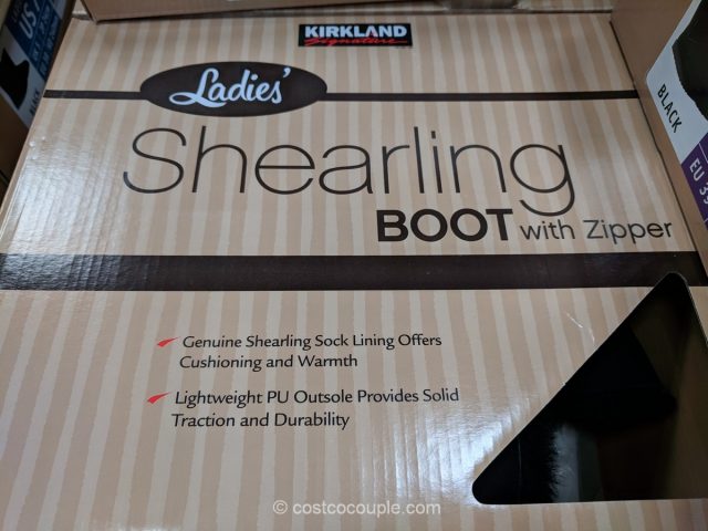 Kirkland Signature Ladies Shearling Boot Costco 