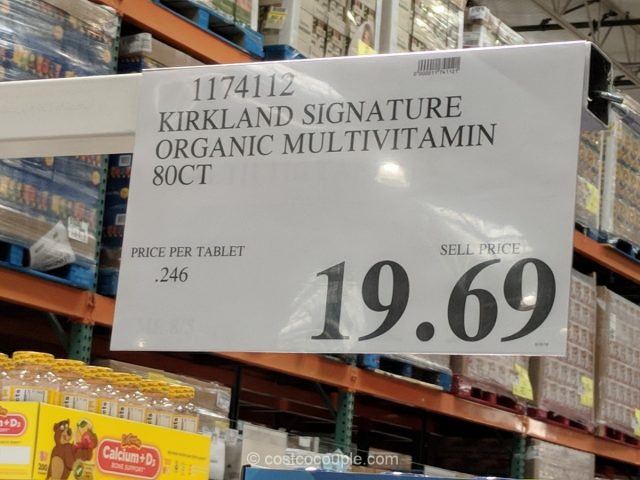 Kirkland Signature Organic Multivitamin Costco 