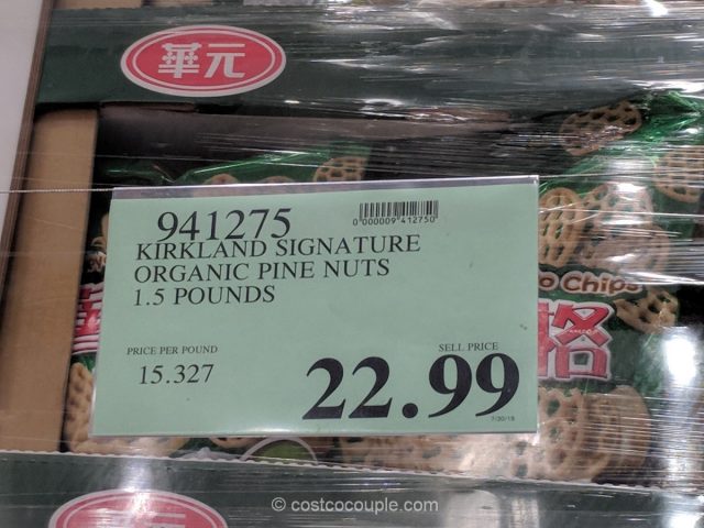 Kirkland Signature Organic Pine Nuts Costco 