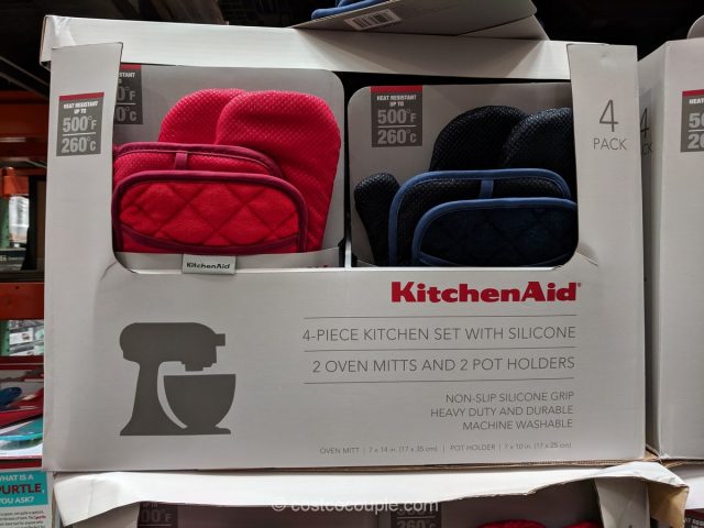 KitchenAid Mitt Set POT Holder/Oven Mitt Assorted Colors – CostcoChaser