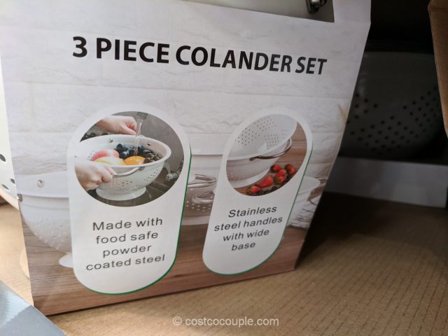 MIU 3-Piece Colander Set Costco 