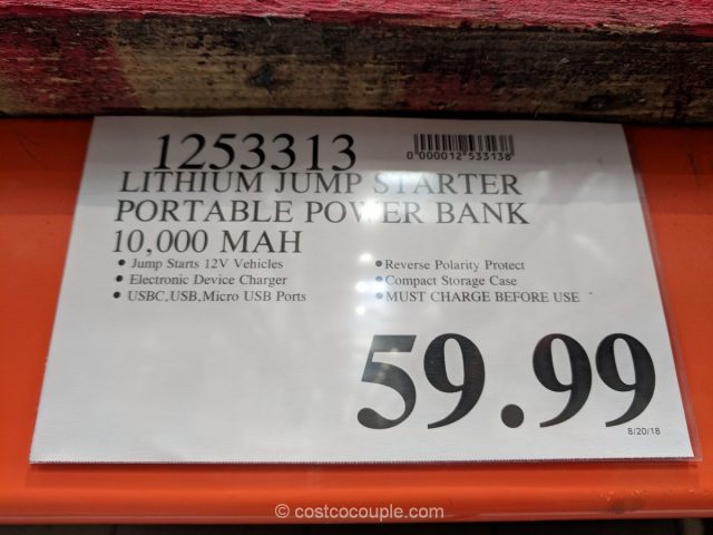 Type S Jump Starter And Power Bank Costco 