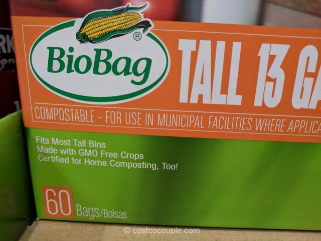 BioBag 13 Gallon Food Scrap Bags Costco 