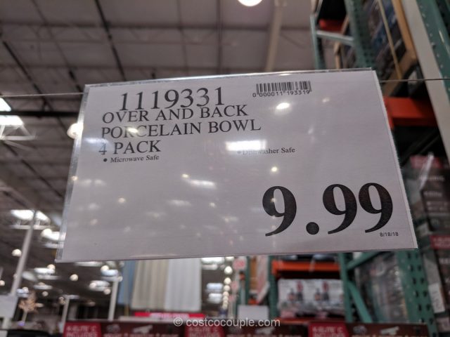 Over and Back Porcelain Bowl Set Costco 