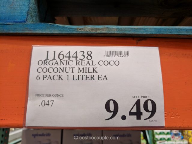 Real Coco Organic Coconut Milk Costco 