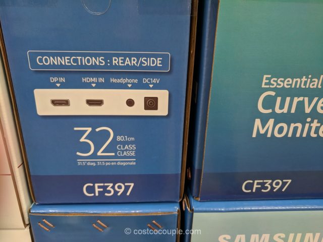Samsung 32-Inch Curved Monitor CF397 Costco 