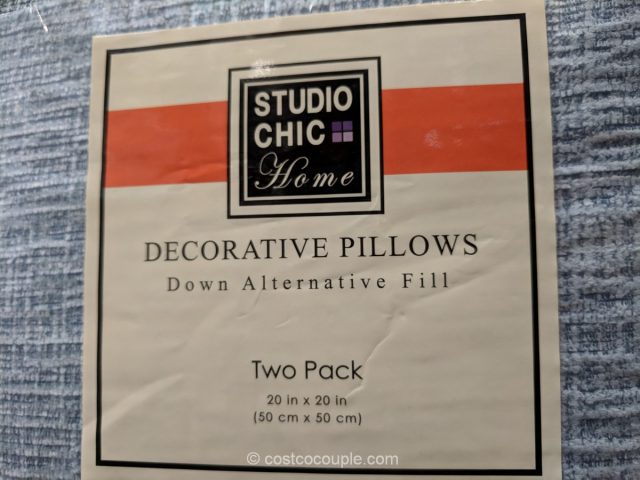 Studio Chic Home Decorative Pillows Costco
