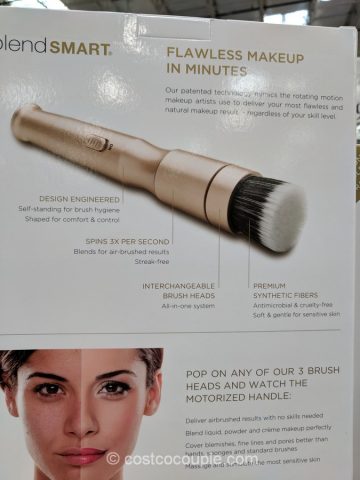BlendSmart Rotating Makeup Brush System Costco 