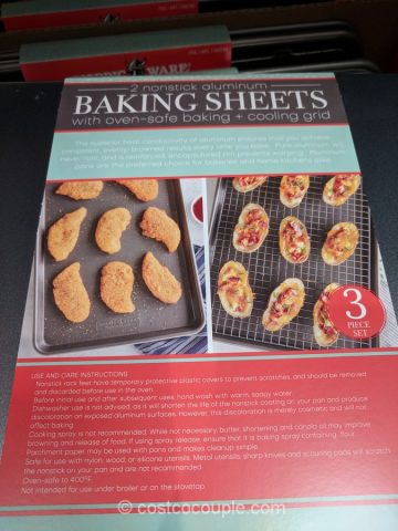 NordicWare Non-Stick Baking Sheet Set Costco 