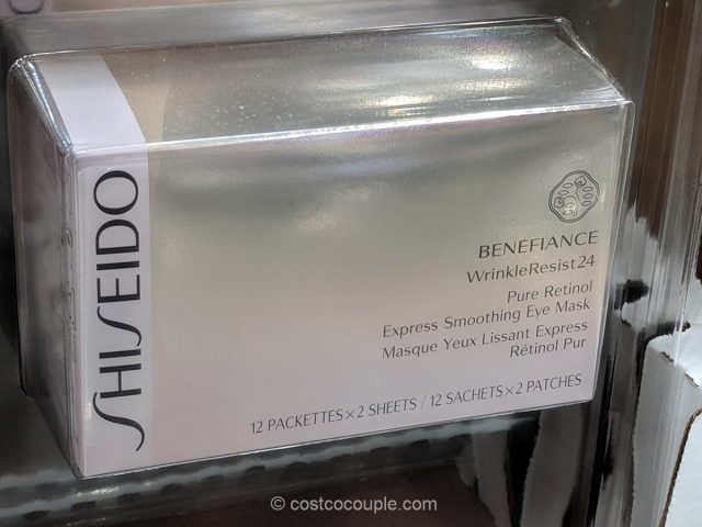 Shiseido Benefiance WrinkleResist24 Retinol Eye Mask Costco 