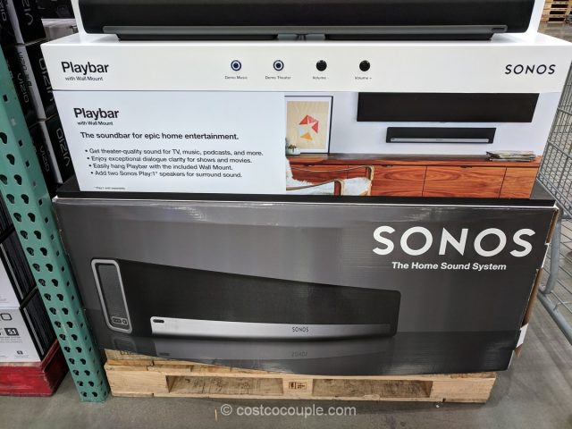 Sonos Playbar with Wall Mount Costco 