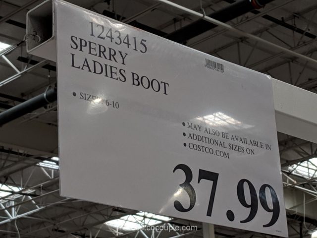 Sperry Ladies Boot Costco 