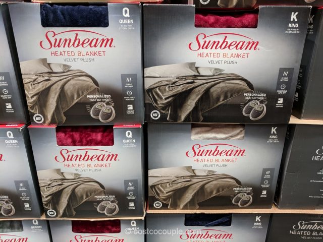 Sunbeam Heated Blanket Costco 