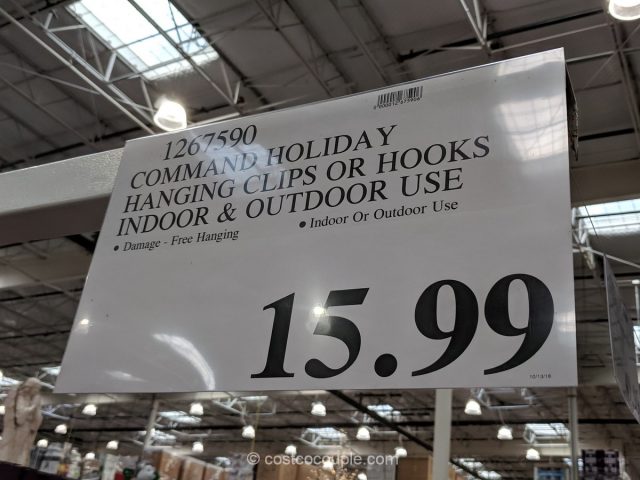 Command Holiday Hanging Clips or Hooks Costco