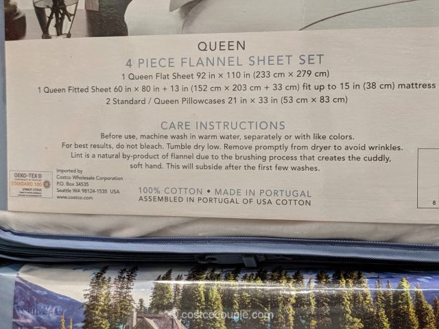 Flannel Sheet Set Costco 
