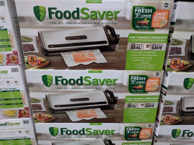 FoodSaver Vacuum Sealing System Costco 