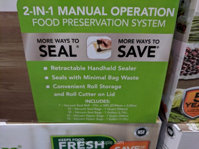 FoodSaver Vacuum Sealing System Costco 