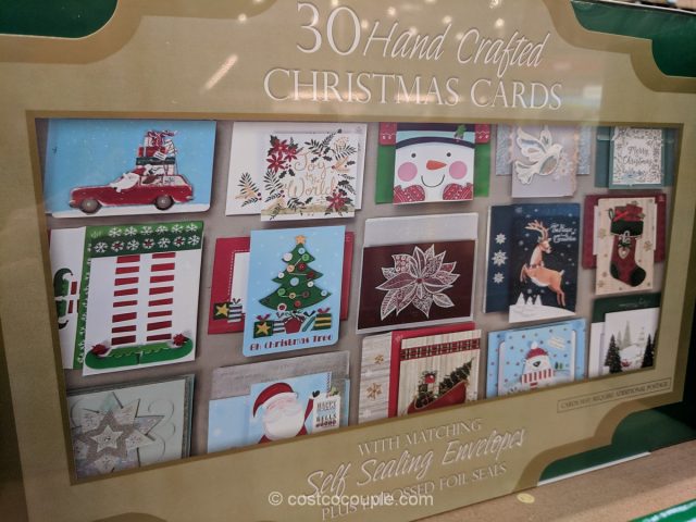Hand Crafted Christmas Cards Costco 