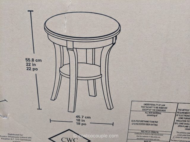Ave Six Chair and Table Set Costco 