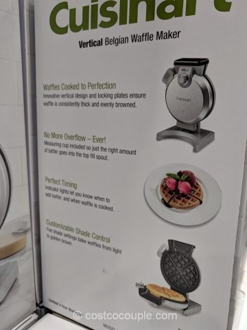 Cuisinart Vertical Belgian Waffle Maker Costco 