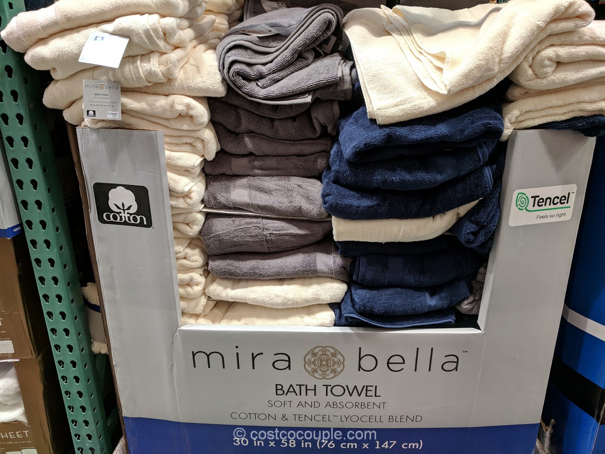 MIRABELLA BATH TOWEL SOFT AND ABSORBENT 30 IN X 58 IN Brand new. 