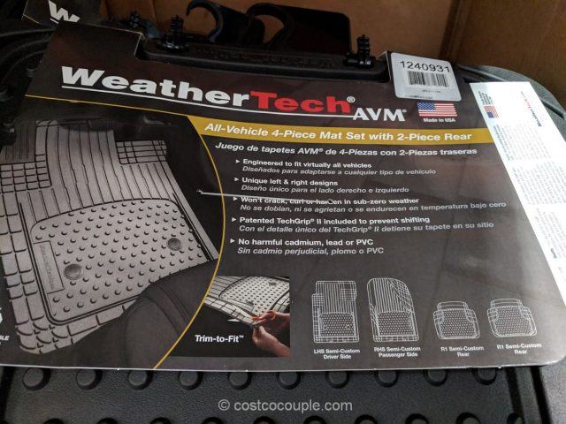Weathertech 4-Piece Mat Set Costco