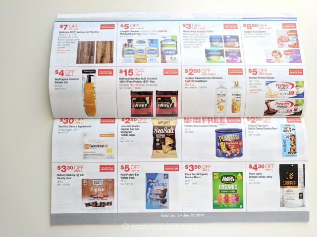 Costco January 2019 Coupon Book 