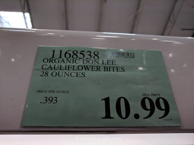 Don Lee Organic Cauliflower Bites Costco 