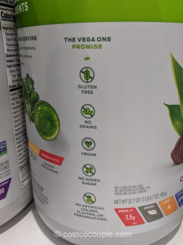 Vega One Plant-Based All-In-One Chocolate Shake Costco
