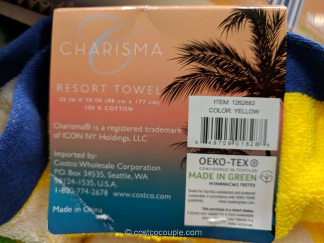Charisma Resort Towel Costco 