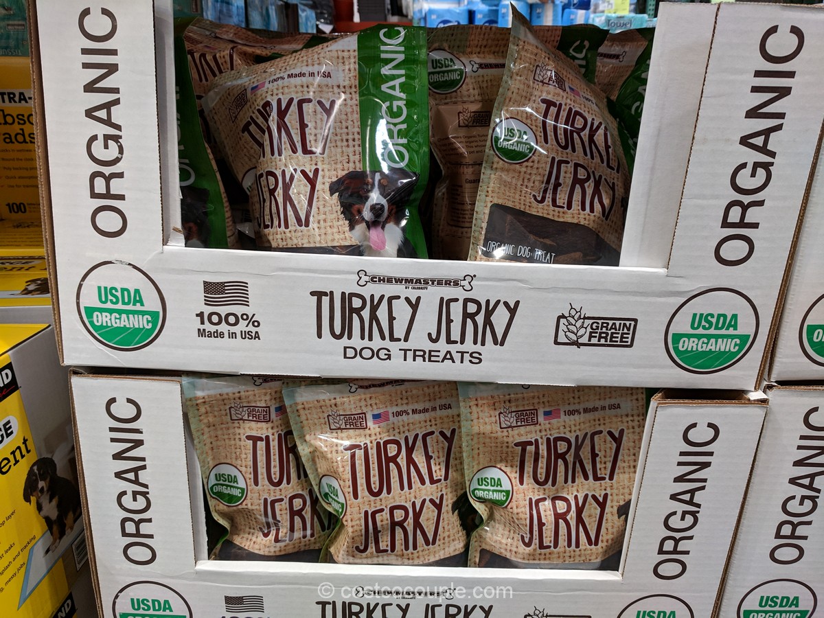 chewmaster organic turkey jerky