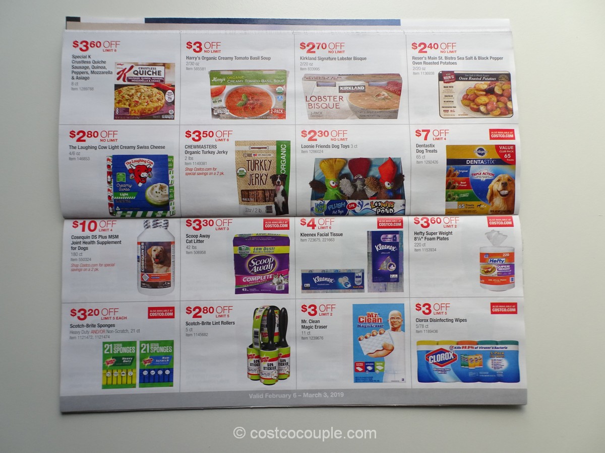Costco February 2019 Coupon Book 02/06/19 to 03/03/19 