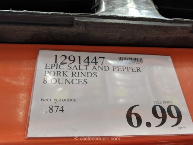 Epic Salt and Pepper Pork Rinds Costco 